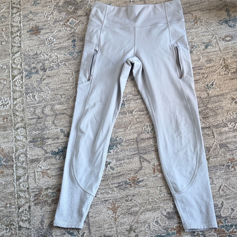 Athleta Gray Rainier Leggings
